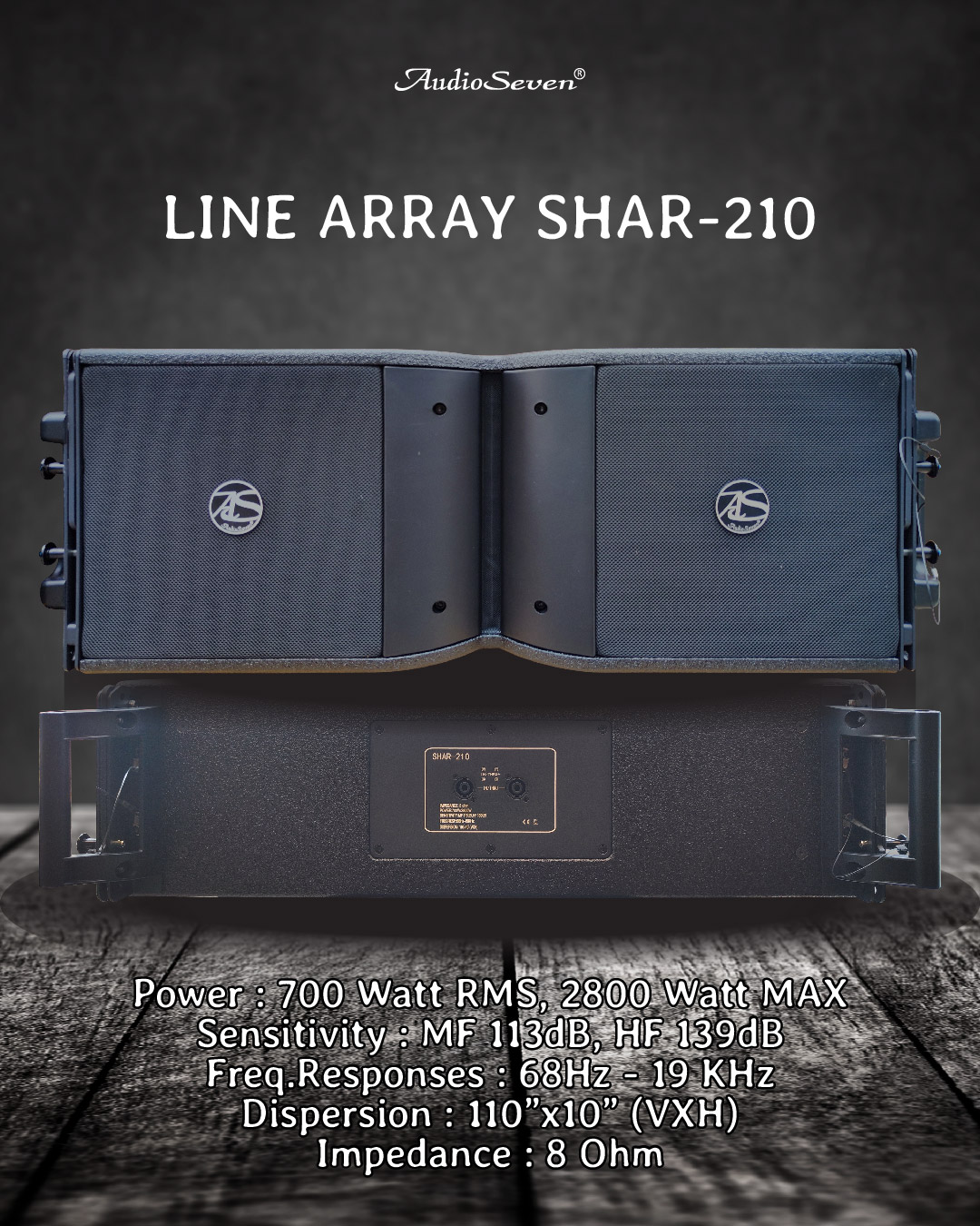 Line Array SHAR 210 01 01