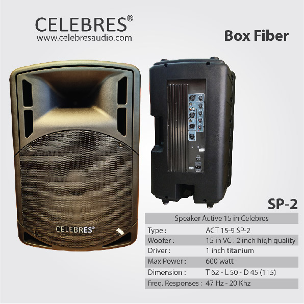 Speaker Aktif Celebres 15-9 SP-2 15in