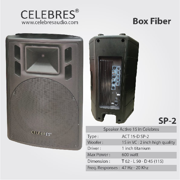 Speaker Aktif Celebres 15-D SP-2 15in