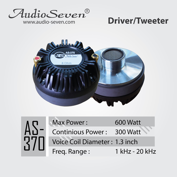 Driver / Tweeter Audio Seven AS-370