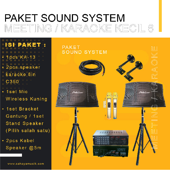 Paket Sound Meeting / Karaoke 6