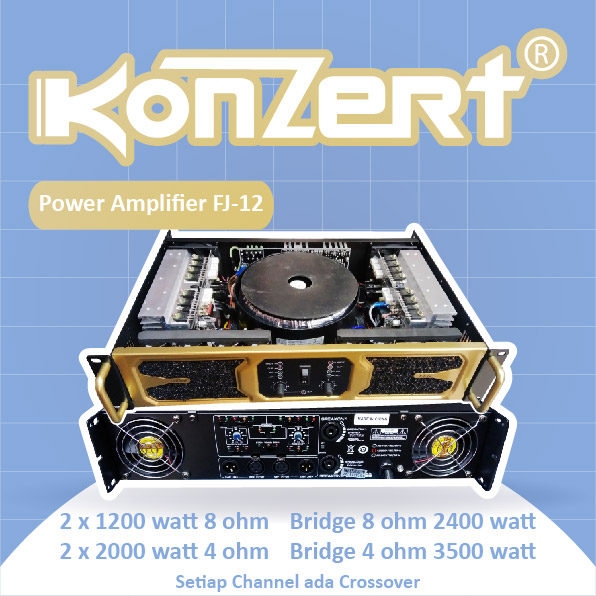 Power Amplifier Konzert FJ-12