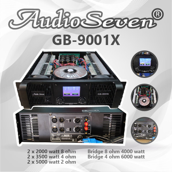 Power Amplifier AudioSeven GB-9001X
