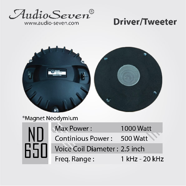 tweeter audio seven