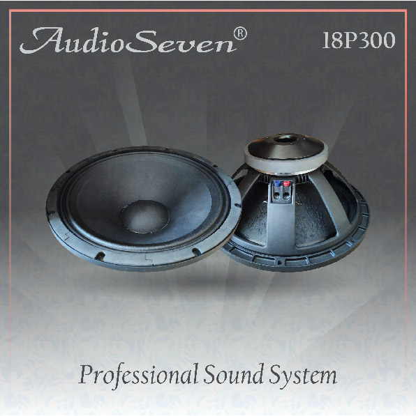 speaker audio seven 18 inch