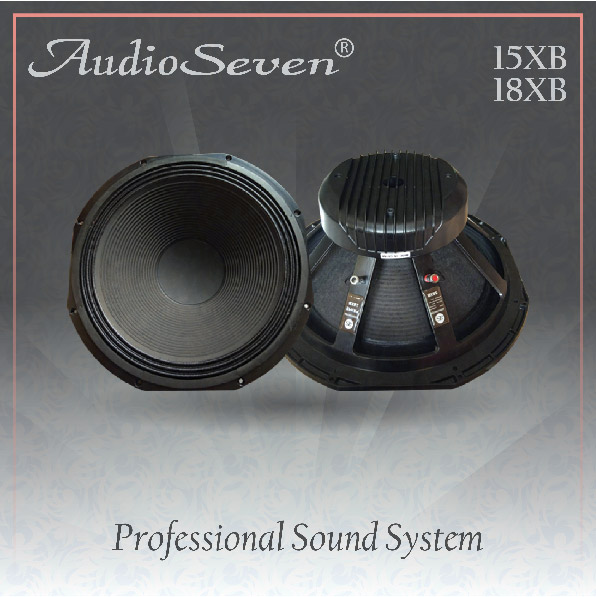 speaker audio seven 18 inch